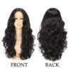 Classic Black Long Wavy Synthetic Hair Wig
