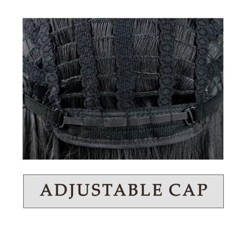 Classic Black Long Wavy Synthetic Hair Wig