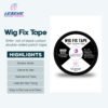 5 Meter Black Hair Patch tape