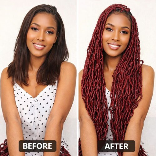 dbu5 Dreadlocks Burgundy