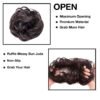 Ruffle Bun Brown