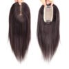 2 Clip Hair Topper Brown