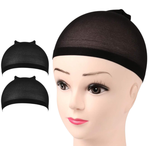 wc1 (1) Wig Cap Black