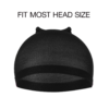 wc2 (1) Wig Cap Black