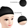 wc3 Wig Cap Black