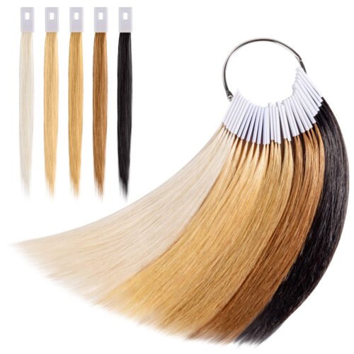Color Rings 100% Human Hair Swatches